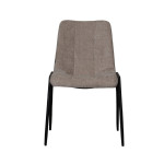 LABEL51 Eetkamerstoel Noor - Clay - Elite - Black Frame