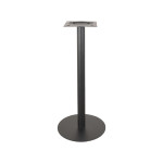 LABEL51 Bartafel Tafelpoot Enkel - Zwart - Metaal - Rond - 108 cm