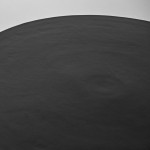 LABEL51 Salontafel Wink - Zwart - Metaal - 70 cm - Rond