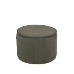 LABEL51 Poef Tibo - Army green - Ribcord - One Size