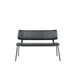 LABEL51 Eetkamerbank Gusto - Zwart - PU-Leder - 120 cm