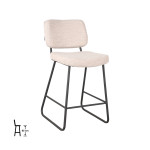 LABEL51 Barkruk Noah - Naturel - Boucle - Laag