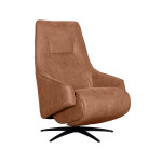 LABEL51 Fauteuil Odense - Cognac - Micro Suede - One Size