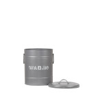 LABEL51 Wasmand - Antiek grijs - Metaal - S