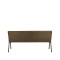 LABEL51 Eetkamerbank Matz - Army green - Microfiber - 175 cm
