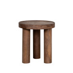 LABEL51 Bijzettafel Elly - Nature - Mangohout - 42 cm