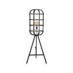LABEL51 Vloerlamp Twine - Zwart - Metaal