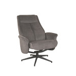 LABEL51 Fauteuil Bergen - Antraciet - - Excl. Hocker