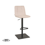 LABEL51 Barkruk Juul - Naturel - - Gaslift