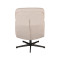 LABEL51 Fauteuil Alvar - Naturel - Boucle - Excl. Hocker
