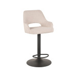 LABEL51 Barkruk Fer - Naturel - Boucle - Zithoogte 64-84