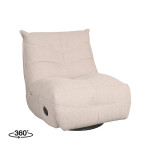 LABEL51 Fauteuil Take It Easy - Naturel - Boucle - One Size