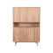 LABEL51 Bergkast Jule - Naturel - Eiken - Hoge Kast