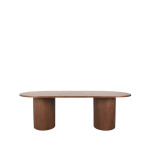 LABEL51 Eetkamertafel Oliva - Walnoot - Eiken - 240x120 cm