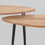 LABEL51 Salontafel Frisk - Rough - Mangohout - 68 cm