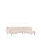 LABEL51 Hoekbank Pesaro - Naturel - Boucle - Rechts