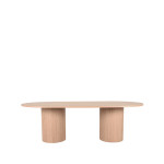 LABEL51 Eetkamertafel Oliva - Naturel - Eiken - 240x120 cm