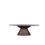 LABEL51 Eetkamertafel Jagger - Espresso - Mangohout - 200x110 cm