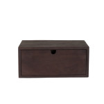 LABEL51 Wanddecoratie Hover - Espresso - Mangohout - 45 cm