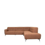 LABEL51 Hoekbank Bolzano - Coral - Boucle - Rechts