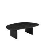 LABEL51 Salontafel Cooper - Zwart - Mangohout - 135 cm