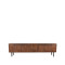LABEL51 Tv-meubel Rio - Espresso - Mangohout - Tv-Meubel 220 cm