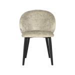 LABEL51 Eetkamerstoel Logan - Beige - Elegance - Black Frame