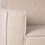 LABEL51 Hoekbank Kay - Naturel - Boucle - Rechts Voorstaand