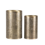 LABEL51 Kaarsenhouders - Antiek goud - Metaal - L