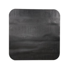 LABEL51 Eetkamertafel I_Tafelblad Sloppy Edge - Zwart - Mangohout - 70 cm Sloppy