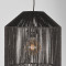 LABEL51 Hanglamp Ibiza - Zwart - Jute - 1-Lichts Cilinder