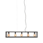 LABEL51 Hanglamp Tetto - Zwart - Metaal - Hanglamp