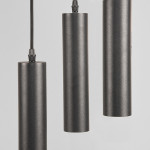 LABEL51 Hanglamp Ferroli - Zwart - Metaal - 3-lichts