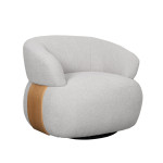 LABEL51 Fauteuil Valenza - Naturel - Boucle - One Size
