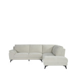 LABEL51 Hoekbank Santino - Naturel - Chenille - Hoekbank Rechts