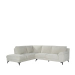 LABEL51 Hoekbank Santino - Naturel - Chenille - Hoekbank Links