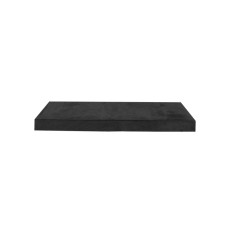 LABEL51 Eetkamertafel I_Tafelblad Straight Edge - Zwart - Mangohout - 70 cm Straight