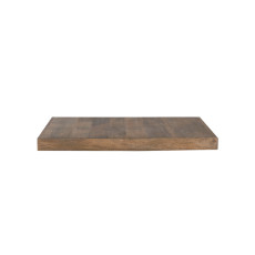 LABEL51 Eetkamertafel I_Tafelblad Straight Edge - Rough - Mangohout - 70 cm Straight