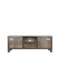 LABEL51 Tv-meubel Fence - Grijs - Metaal - Tv-Meubel