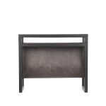 LABEL51 Magazinehouder - Antraciet - Leder - One Size