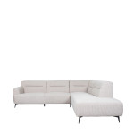 LABEL51 Hoekbank Bolzano - Naturel - Boucle - Rechts