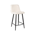 LABEL51 Barkruk Jep - Ivoor - Teddy - Laag