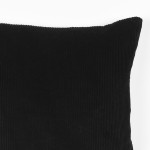 LABEL51 Sierkussen Rib - Zwart - Katoen - One Size