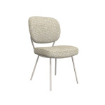 LABEL51 Eetkamerstoel Singapore - Naturel - Boucle - Taupe Frame